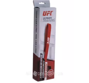 Резинка для подтягивания UFC 30 кг / Еспандер для подтягиваний / Силовая резинка для фитнеса средняя жесткость